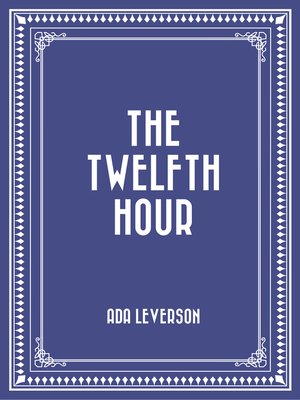 cover image of The Twelfth Hour